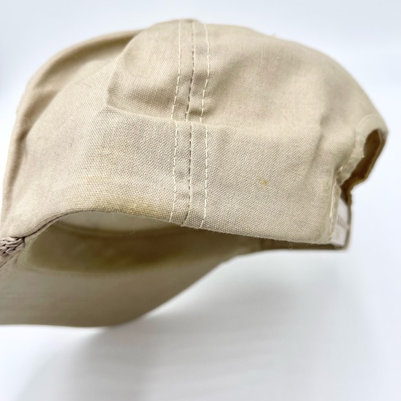 Vintage 90s Calvin Peeing on #3 Dale Earnhardt Tan SnapBack Trucker Hat Adult OS - Picture 13 of 14